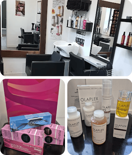 Olaplex hair salon in Kentish Town